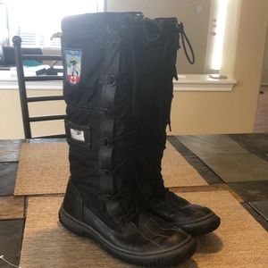 Pajar all weather lace up boots with shearling